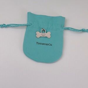 Tiffany & Co. Sterling Silver Dog Bone Charm Pendant